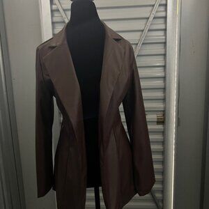 Elegant Brown Women's Jacket